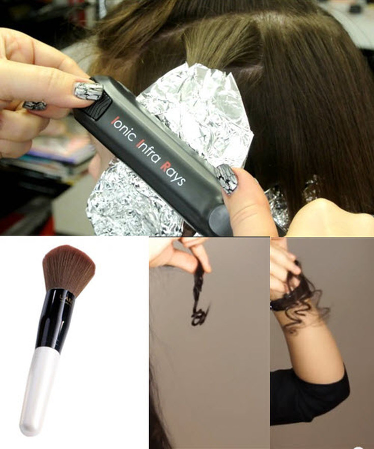 Como enrolar o cabelo em uma chapinha