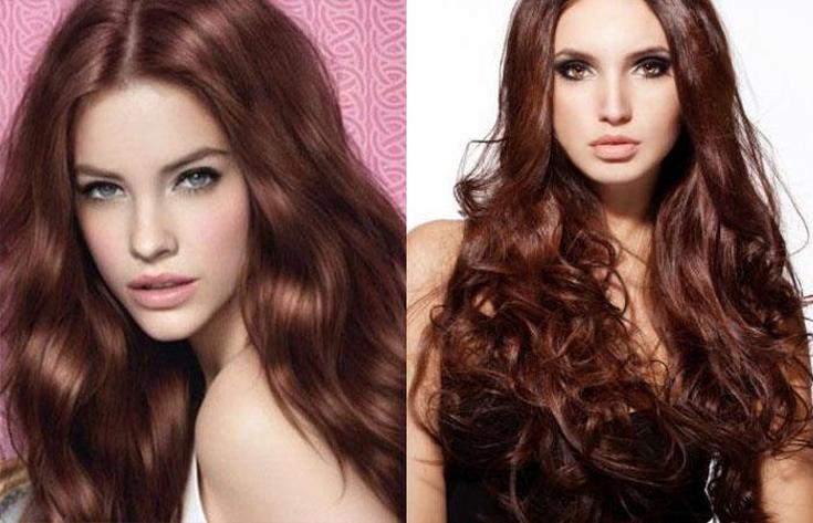 Cabelo cor de avelã