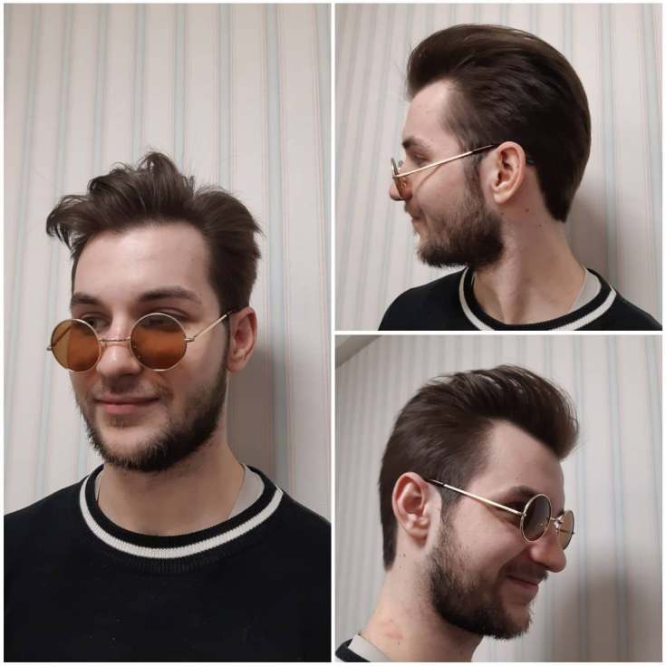 Corte de cabelo esportes masculinos canadenses