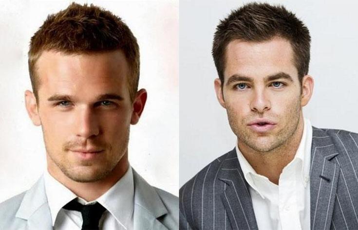 Sem caixa de penteado masculino