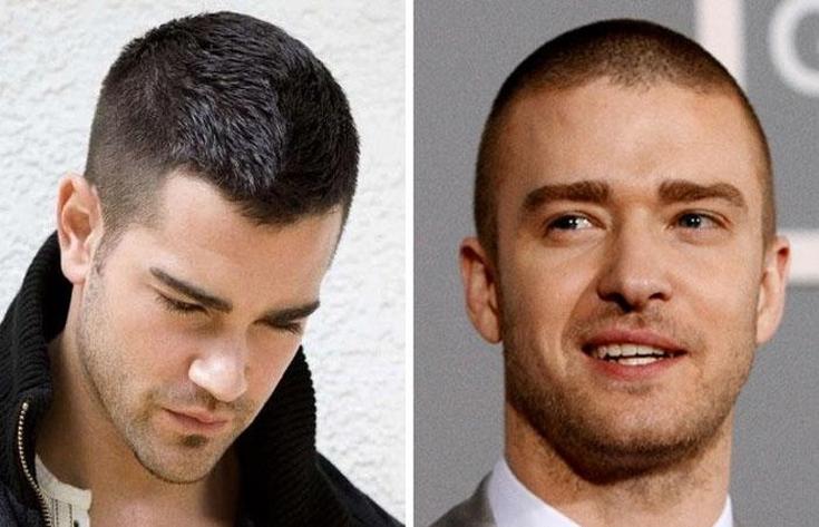 Sem caixa de penteado masculino