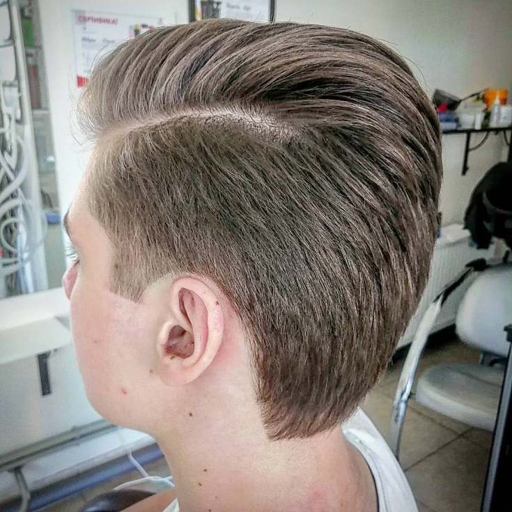 Corte de cabelo esportes masculinos canadenses