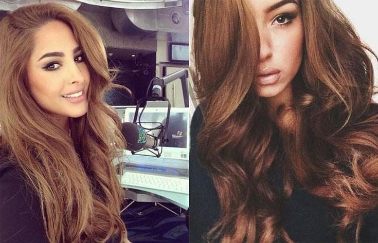 Cores de cabelo da moda para mulheres de cabelos castanhos e a paleta e recomendações para tingimento