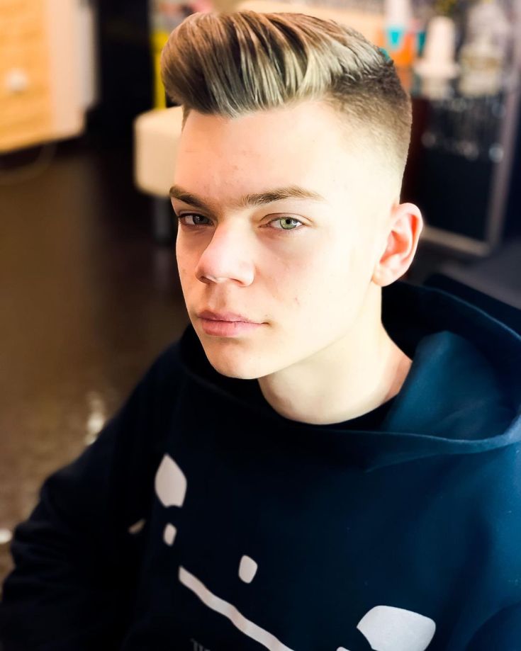 Corte de cabelo esportes masculinos canadenses