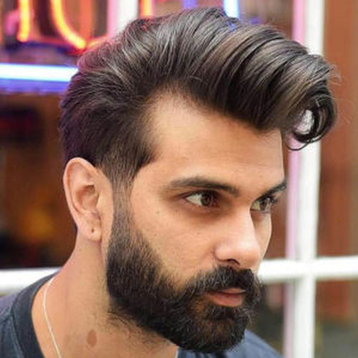 Corte de cabelo masculino para rosto redondo