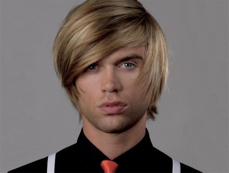 Corte de cabelo masculino para rosto redondo