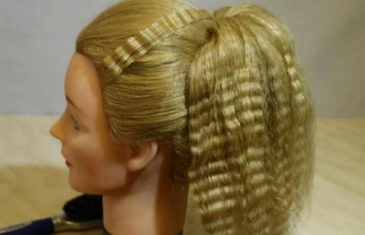 วิธีทำผมยางยืดสำหรับเต้น