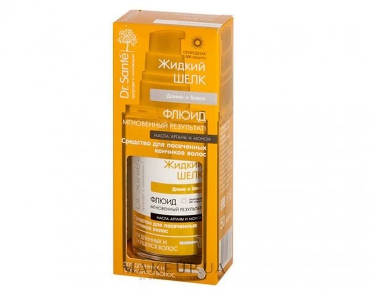 Óleo fluido de cabelo