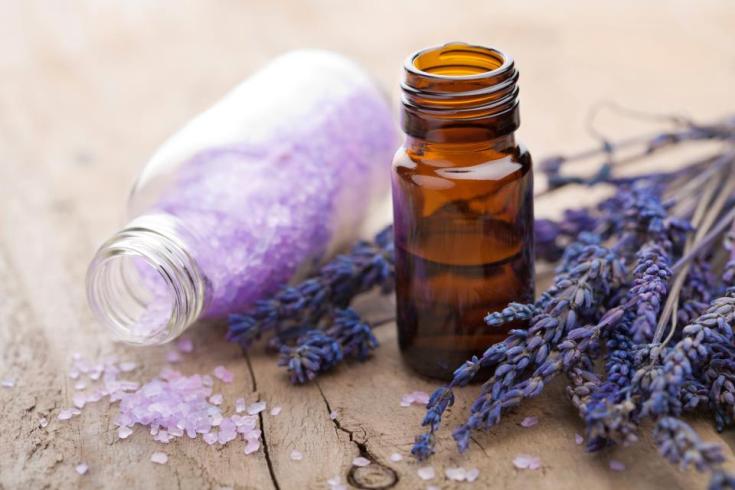 Óleo de lavanda para cabelo