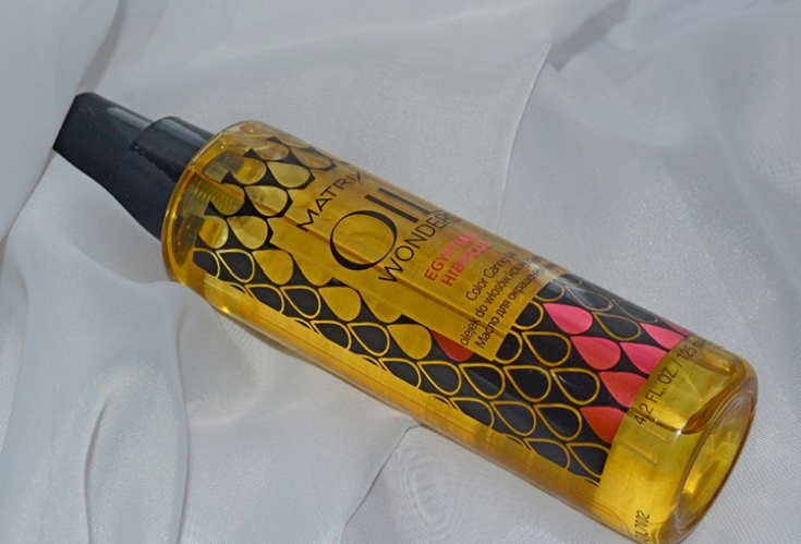 Matriz de óleo de cabelo