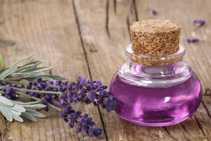 Óleo de lavanda para cabelo