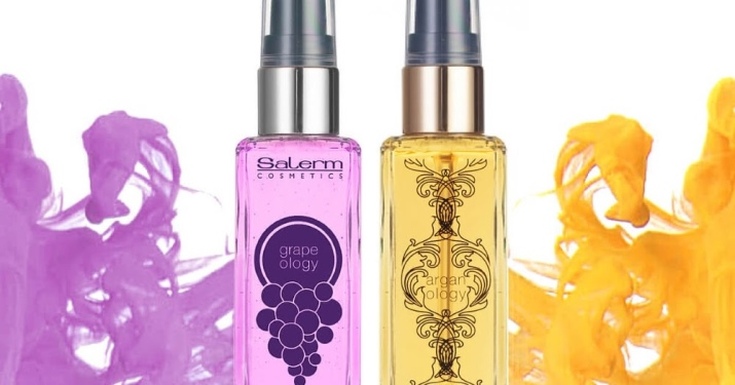 Óleo de uva para cabelo