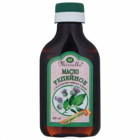 Óleo de bardana para cabelo