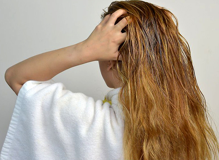 Óleo de coco para cabelo