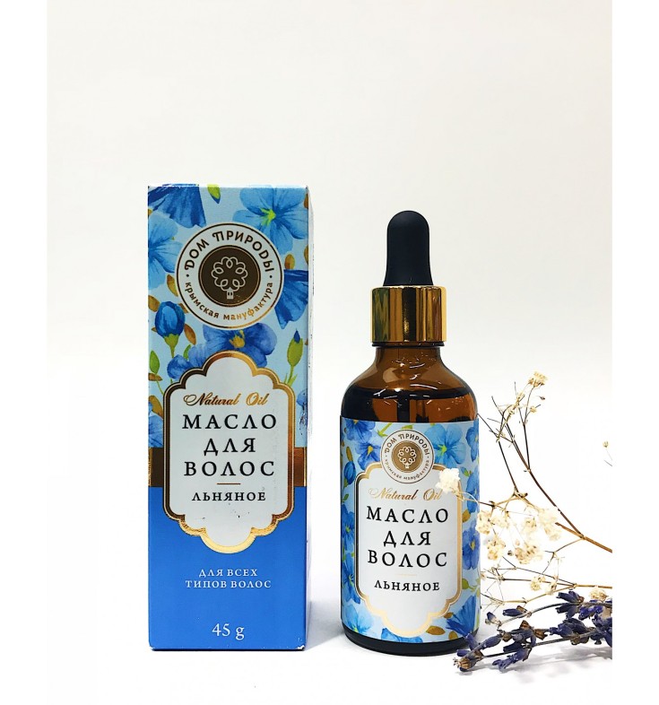 Óleo de linhaça para cabelo