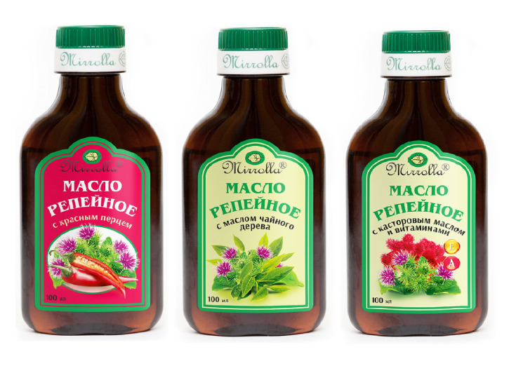 Óleo de bardana para cabelo