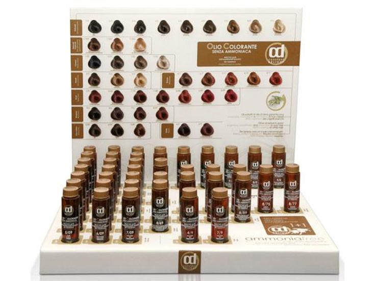 Óleo de coloração de cabelo