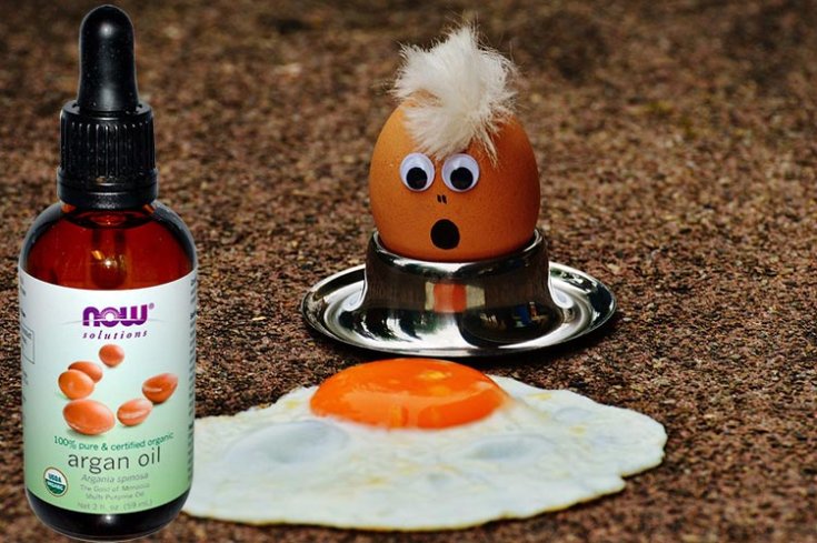 Óleo de argão para cabelo