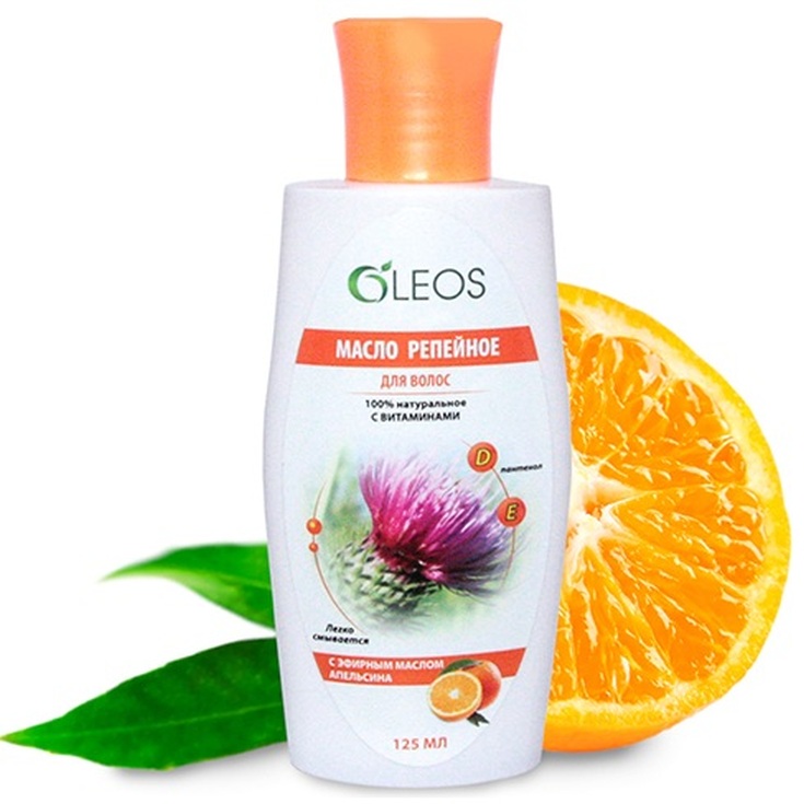 Óleo de bardana para cabelo