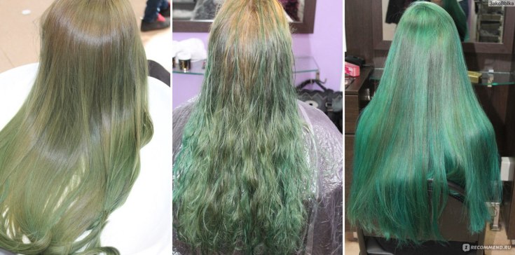 Como remover os verdes do cabelo após a tintura