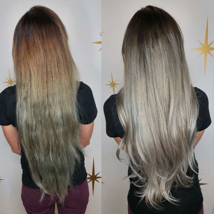 Como remover os verdes do cabelo após a tintura