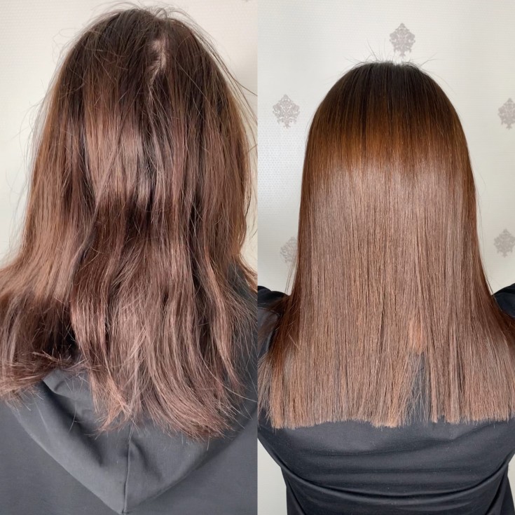 Бразилско изправяне на коса