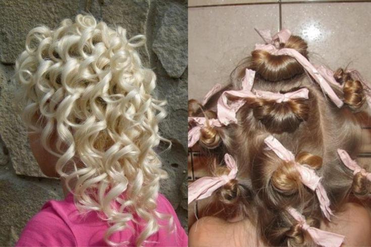 Como enrolar cachos em trapos - guia passo a passo