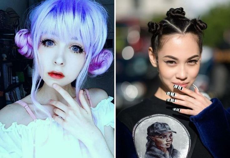 Penteados femininos de anime - como fazer opções leves e bonitas