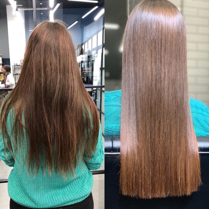 Бразилско изправяне на коса